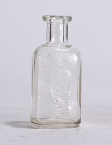 Antique Bottle w/ Owl