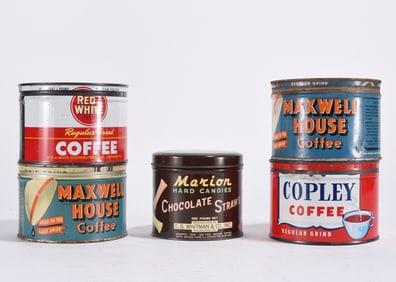Vintage Coffee Tins