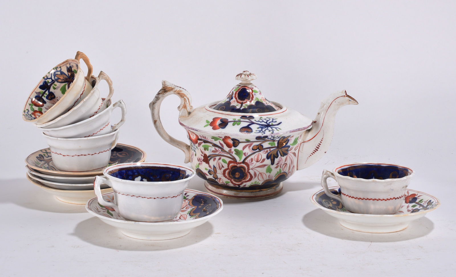Gaudy Welsh Tea Set (1 of 5)