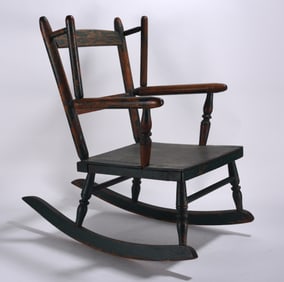 Virginia Childs Rocker with Paint