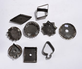 Antique Cookie Tin Cookie Cutter