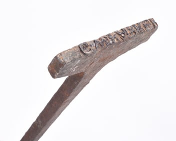 Antique Barrell Stamp