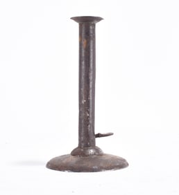 Antique Hog Scraper Candle Holder