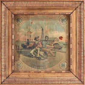 Continental Tobacco Co. Adveritising Sign