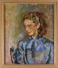 Oil on Canvas of Woman