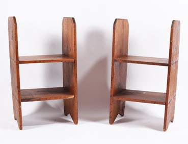 Folk Art Made Book Shelfs or End Tables