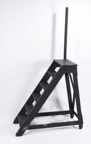 Step Stool Hand Made Library