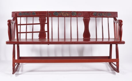 American Windsor Mammy Bench