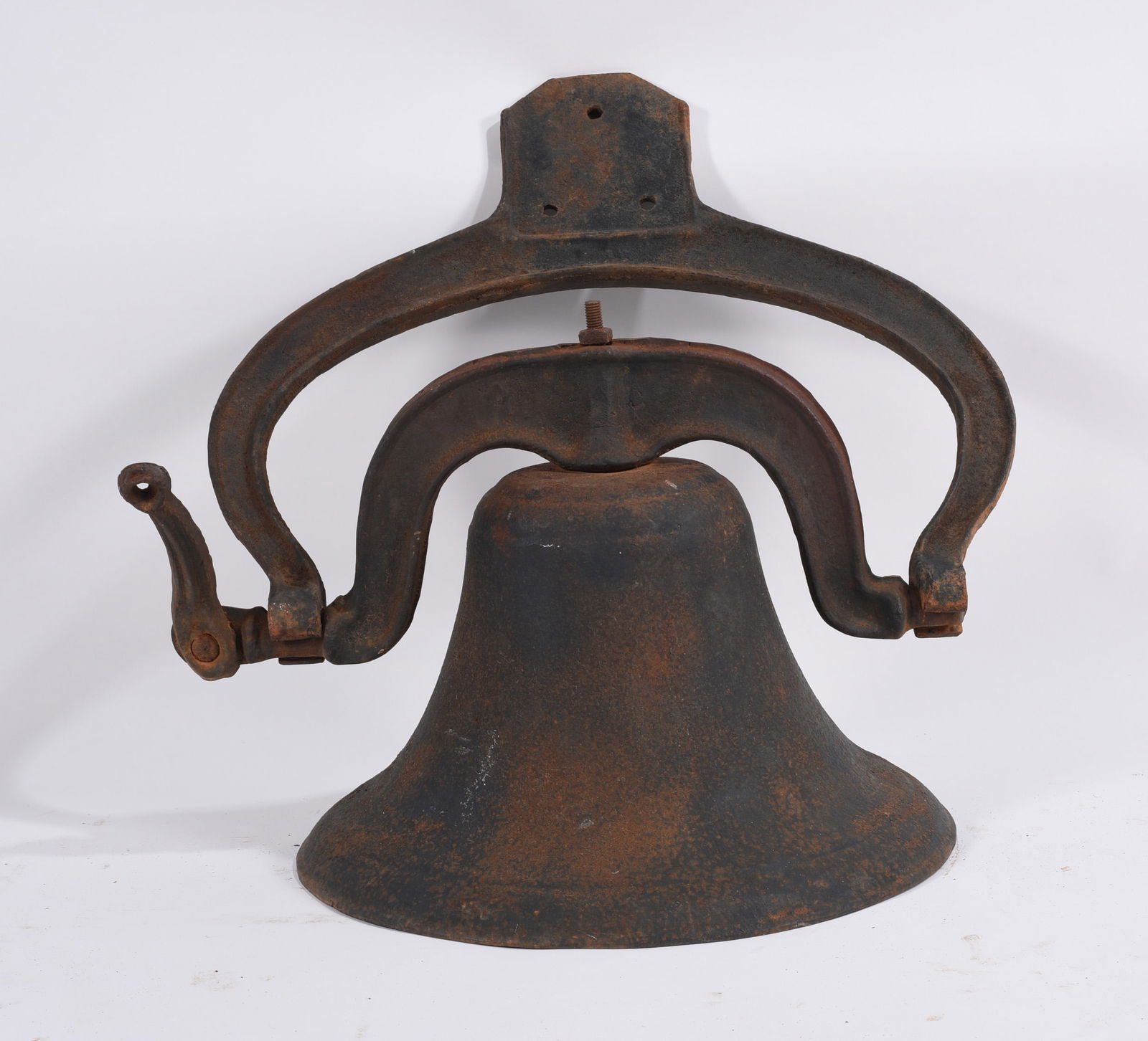 Large Cast Iron Farm Bell (1 of 4)
