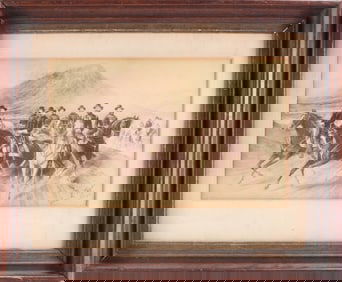 James E Taylor Pencil Signed Print