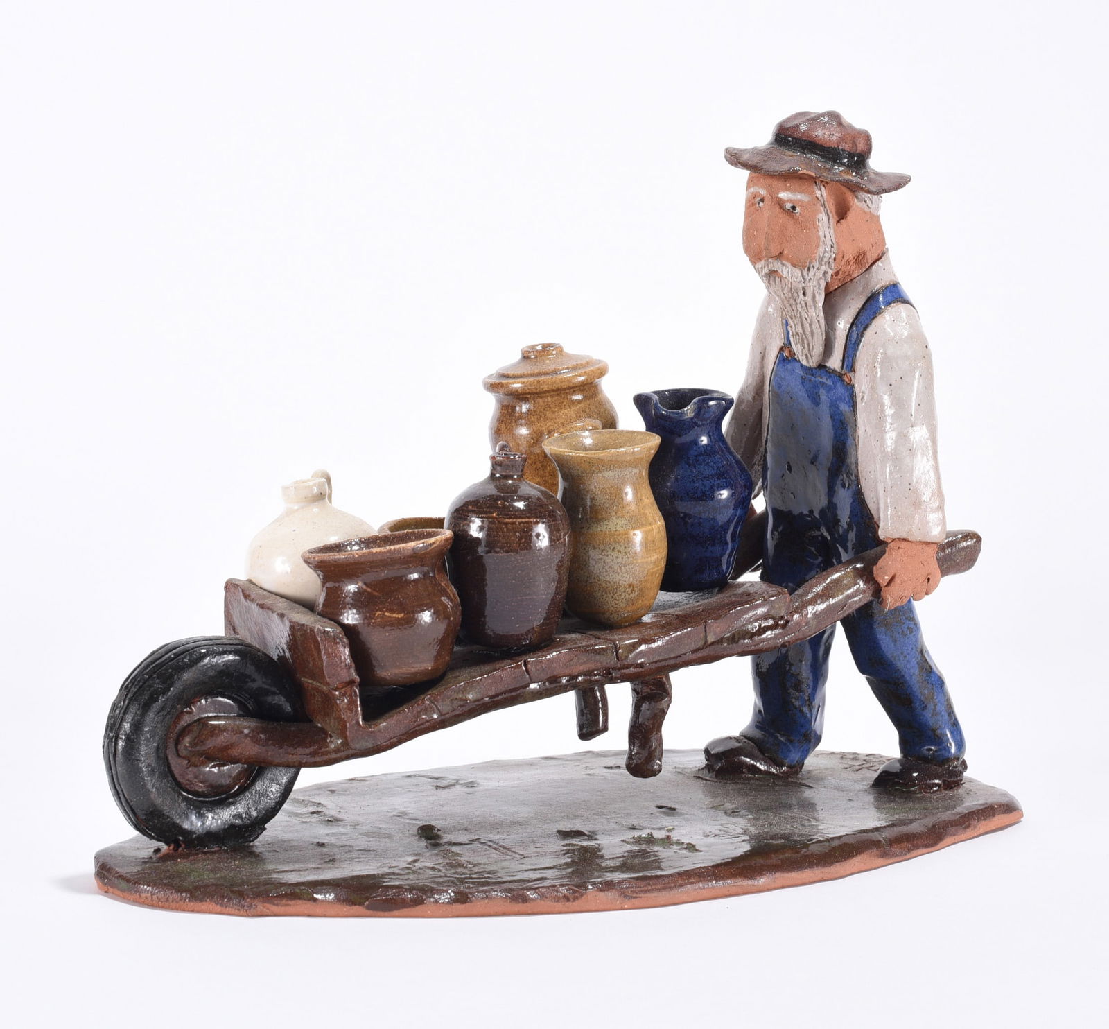 Jim Havner Folk Pottery  Figural (1 of 3)
