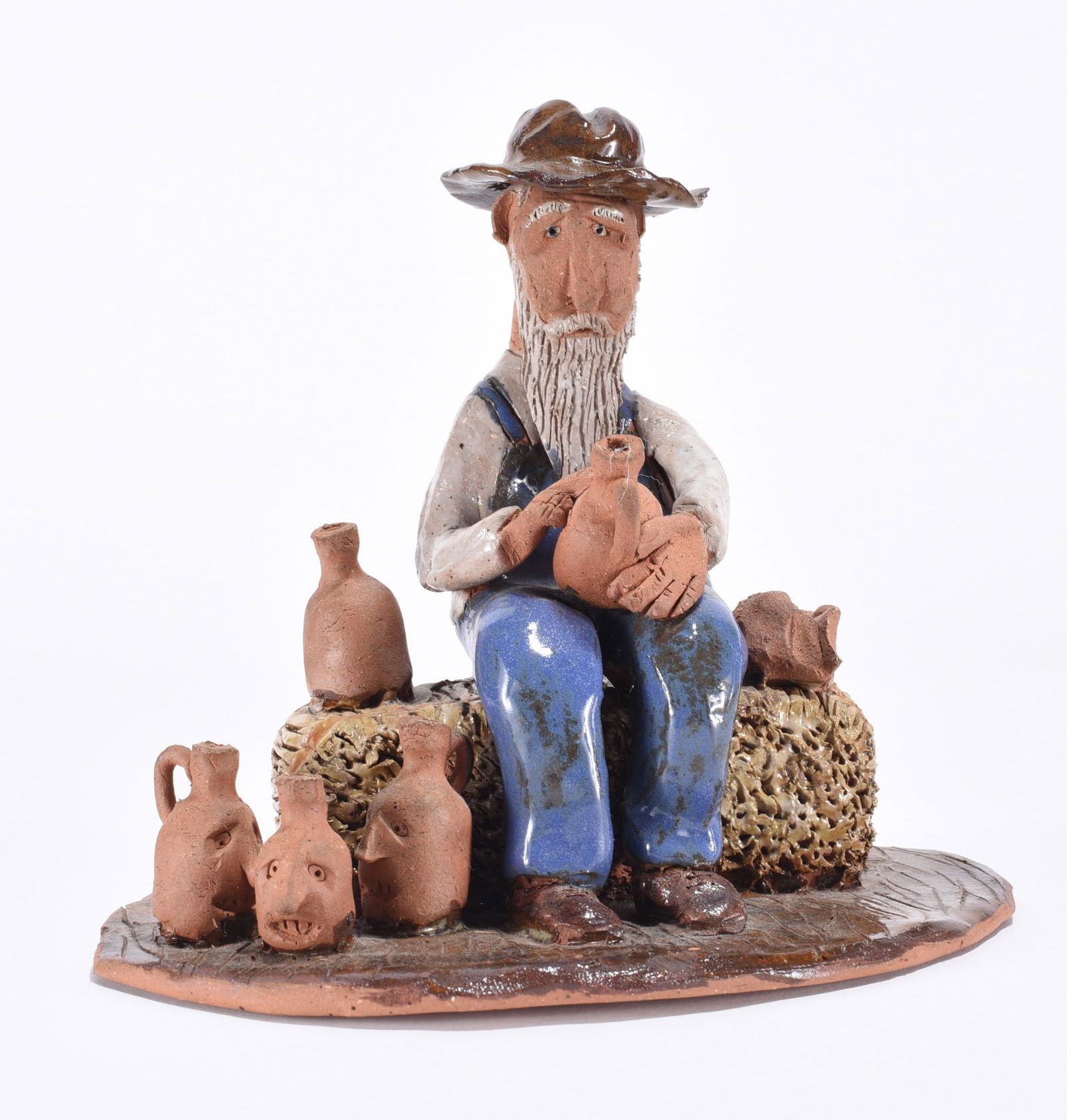 Jim Havner Folk Pottery  Figural (1 of 4)