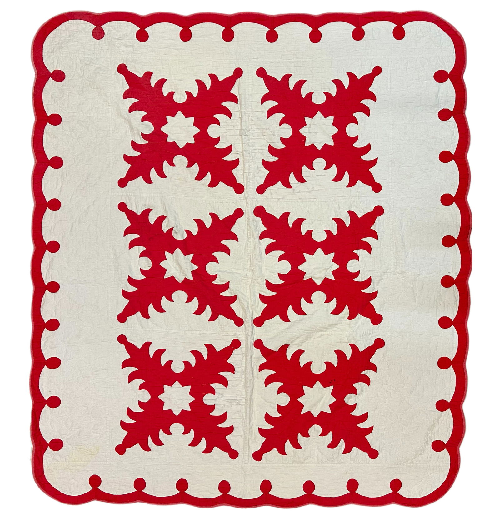 American Textile Southen Quilt ca. 1880 (1 of 5)