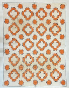 Southern American Textile Quilt ca. 1880