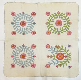 Southern American Textile Quilt ca. 1880