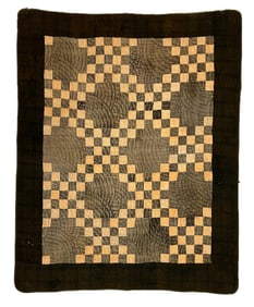 Linsey Woolsey Appalachian Home Spun Quilt