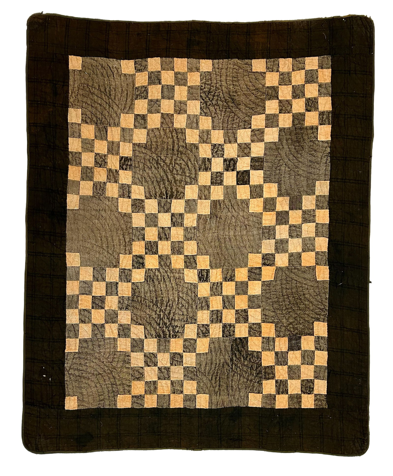 Linsey Woolsey Appalachian Home Spun Quilt (1 of 7)