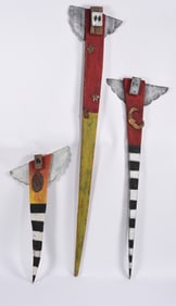 Large Folk Art Assemblage Works