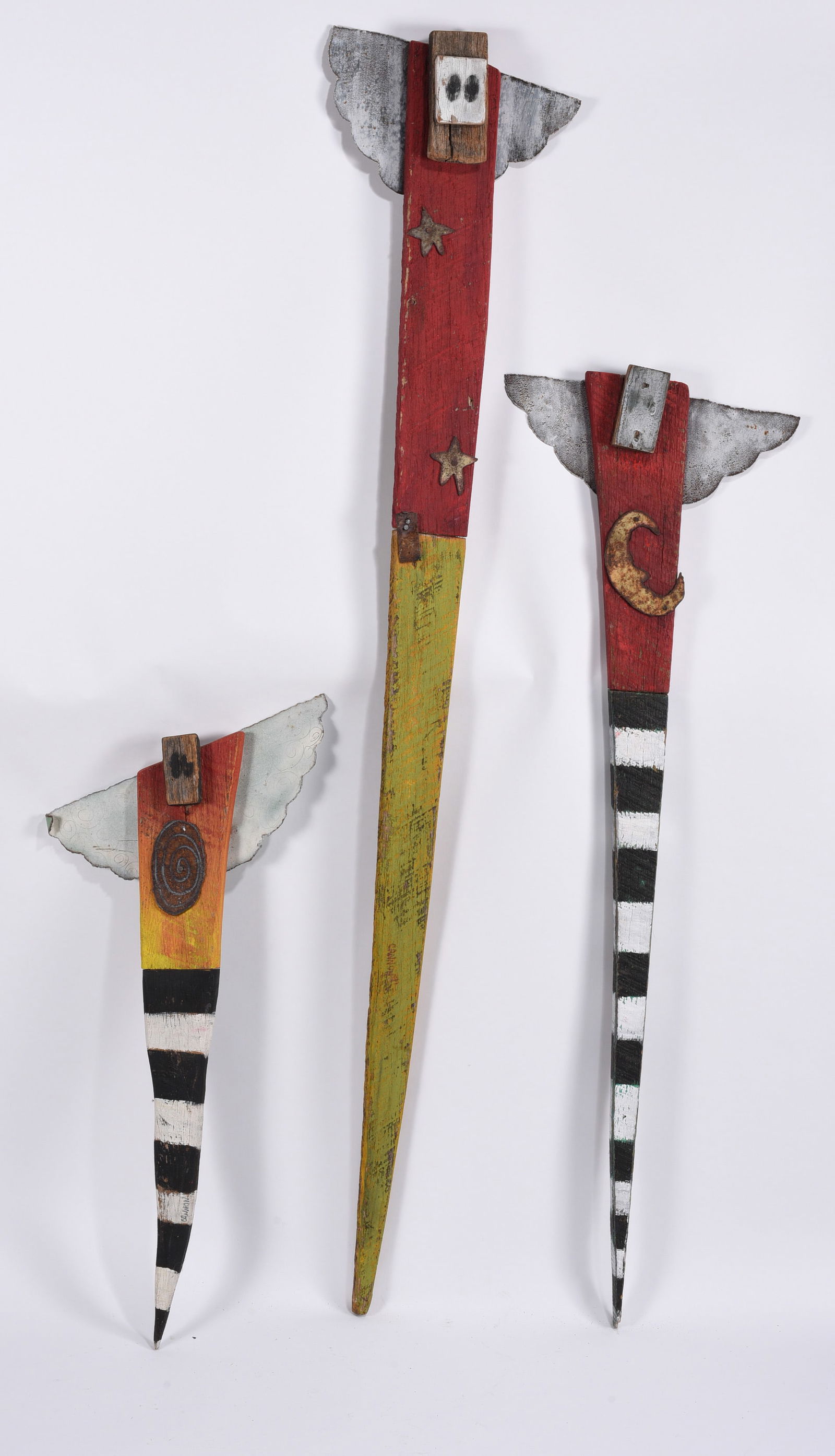 Large Folk Art Assemblage Works (1 of 4)