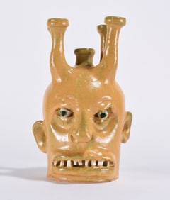 Marvin Bailey Candelabra Face Jug