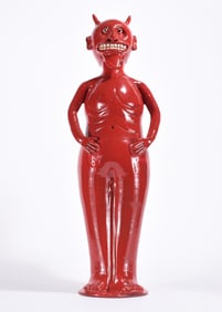 Marvin Bailey Pottery Devil Figural