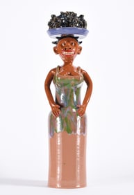 Marvin Bailey Pottery Figural Jug Holder