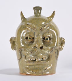 Marvin Bailey Devil Face Jug
