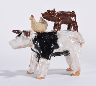 Lynn Bailey Cow Figural