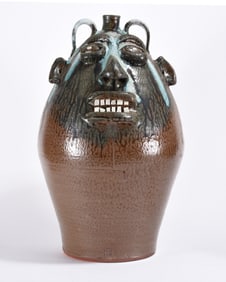 Marvin Bailey LARGE Face Jug