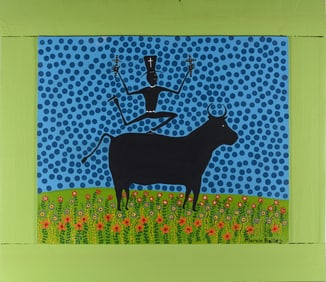 Marvin Bailey Folk Painting