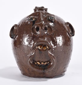 Roger Corn Face Jug