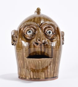 Marvin Bailey Open Mouth Face Jug