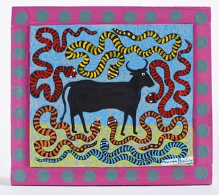 Marvin Bailey Folk Art Painting