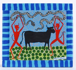 Marvin Bailey Folk Art Painting