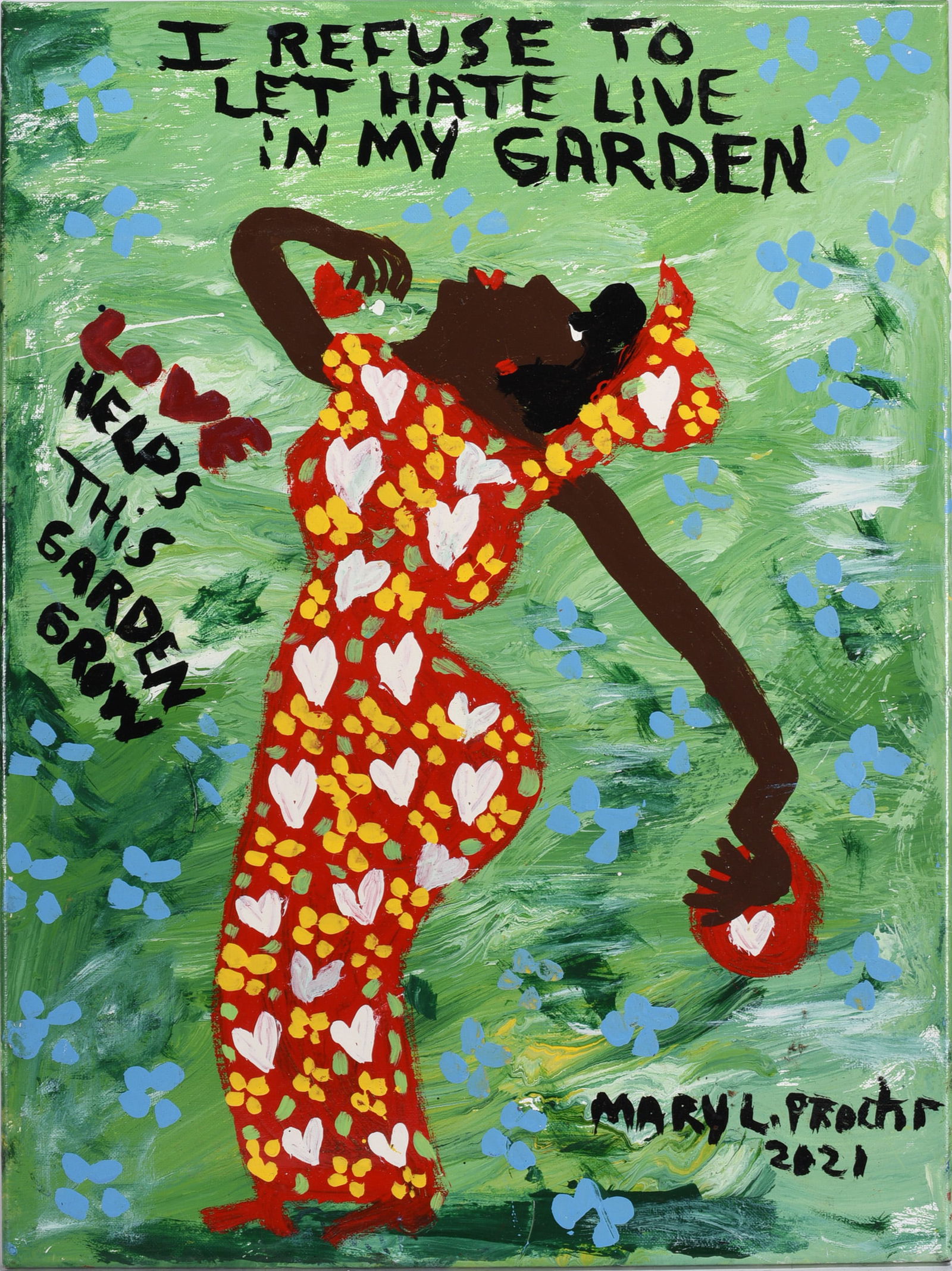 Mary Proctor Folk Art Painting (1 of 3)