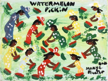 Mary Proctor Folk Art Painting