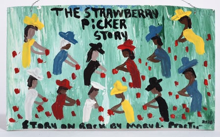 Mary Proctor Folk Art Painting