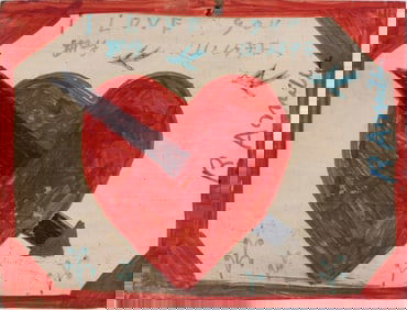 RA Miller Painting on Wood