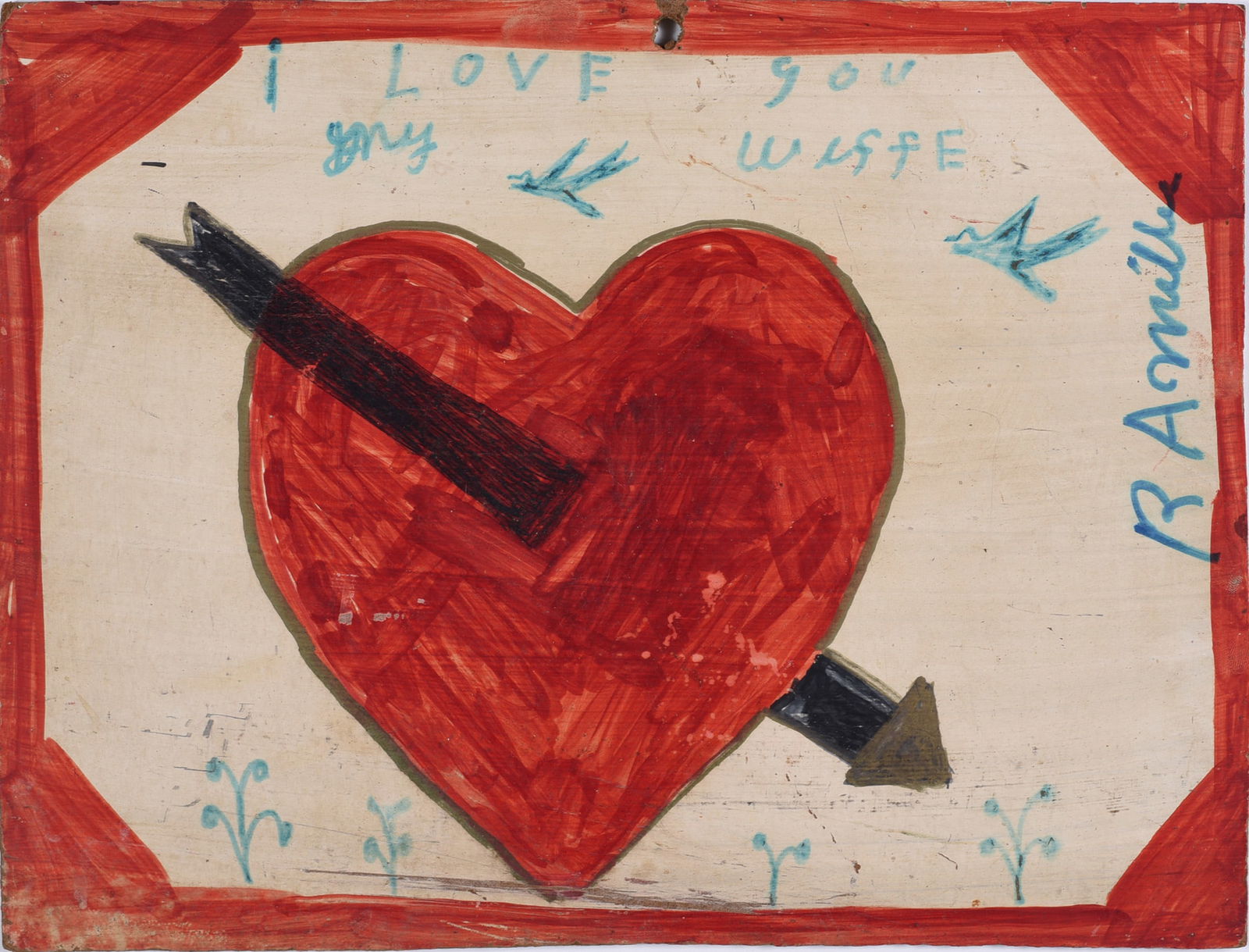 RA Miller Painting on Wood (1 of 2)