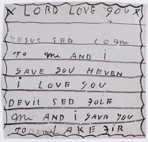 RA Miller Folk Art Sign