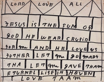 RA Miller Folk Art Sign