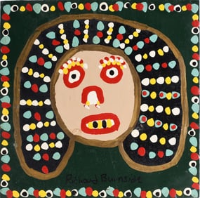 Richard Burnside Folk Art Painting