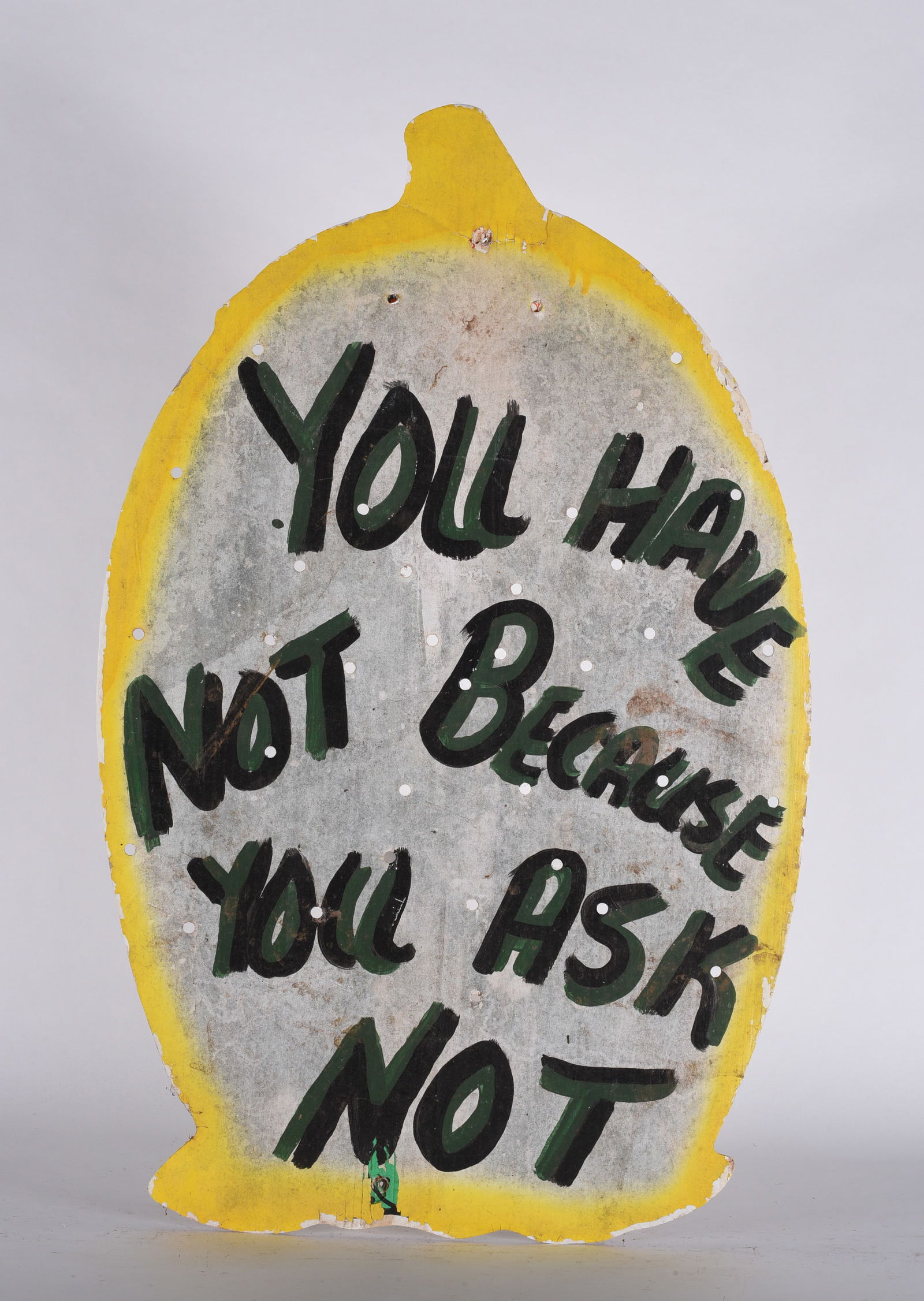 Benny Carter Folk Art Painted Sign (1 of 2)