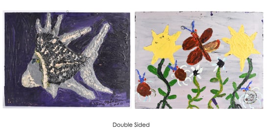 Clyde Jones Folk Art Painting