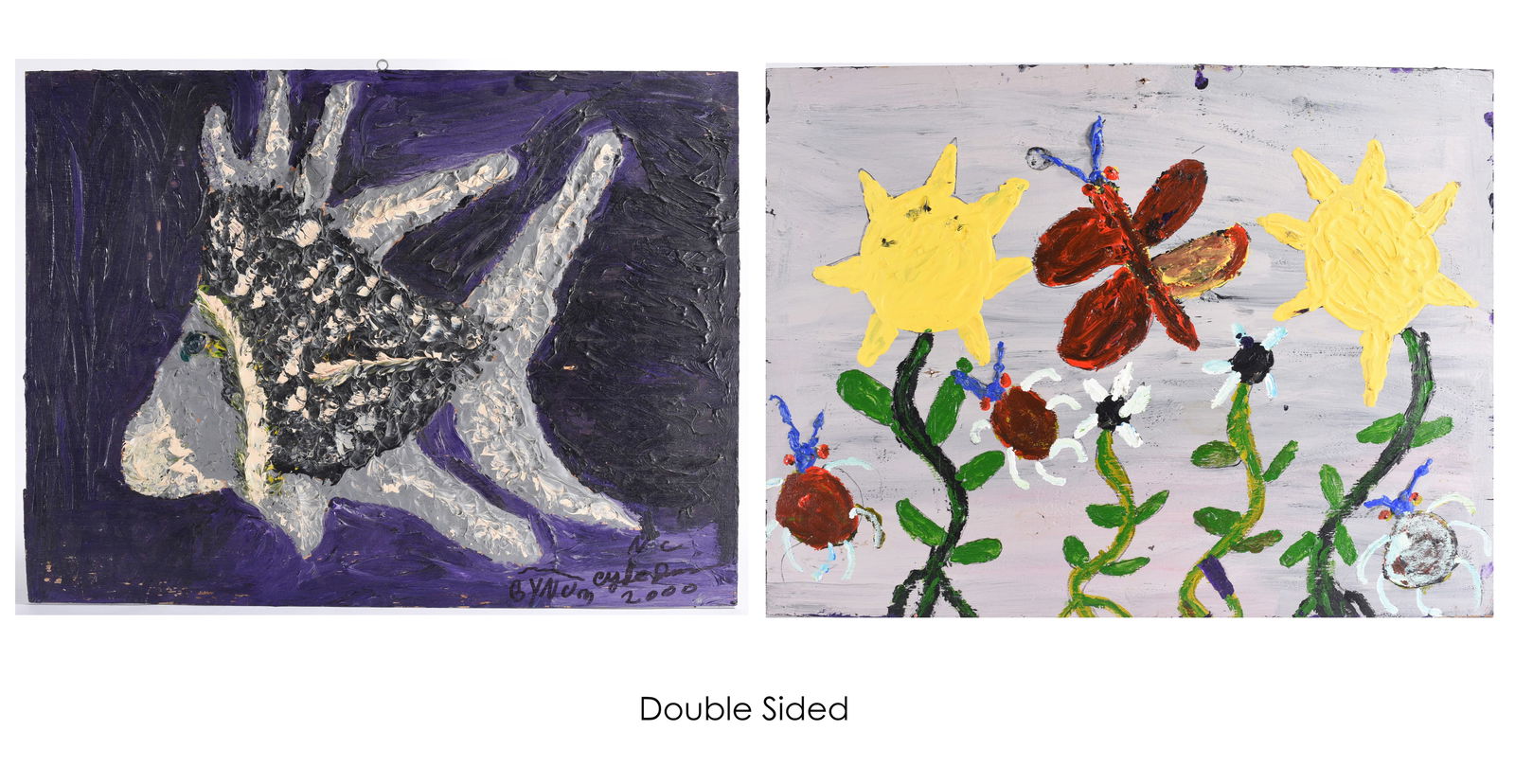 Clyde Jones Folk Art Painting (1 of 5)