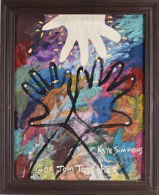 Kaye Simmons Folk Painting