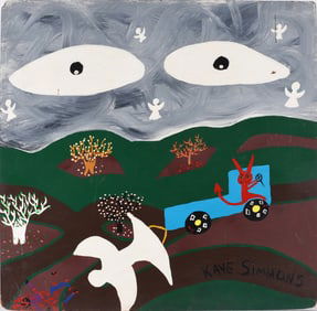 Kaye Simmons Folk Painting