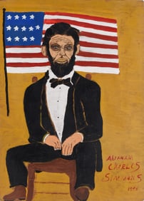 Charles Simmons Folk Art Painting