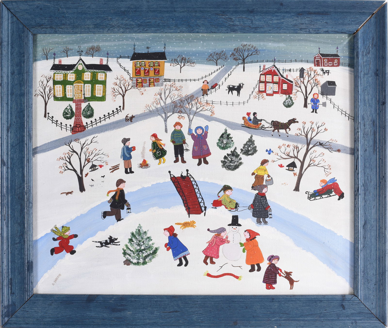 Cher Shaffer Painting (1 of 3)