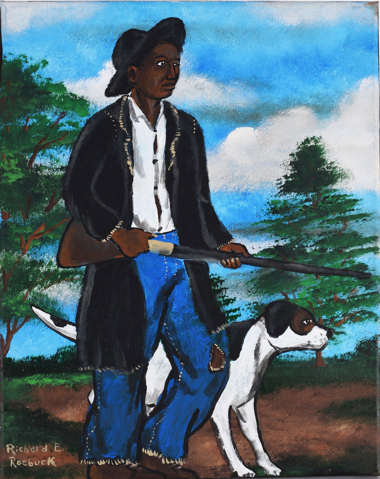 Richard Roebuck Painting (1 of 2)